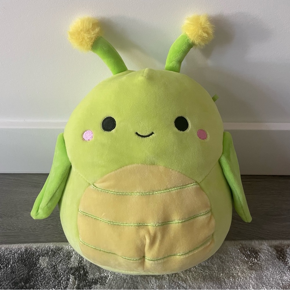 Pilar the grasshopper Squishmallows 8" NWT